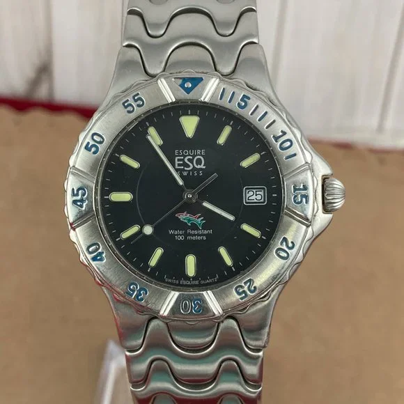 Vintage Rare Freedom Eagle Watch Special Edition ESQ Movado Freedom  Watch Vintage ESQ Movado Freedom Eagle Watch: Stainless Steel  main image 3